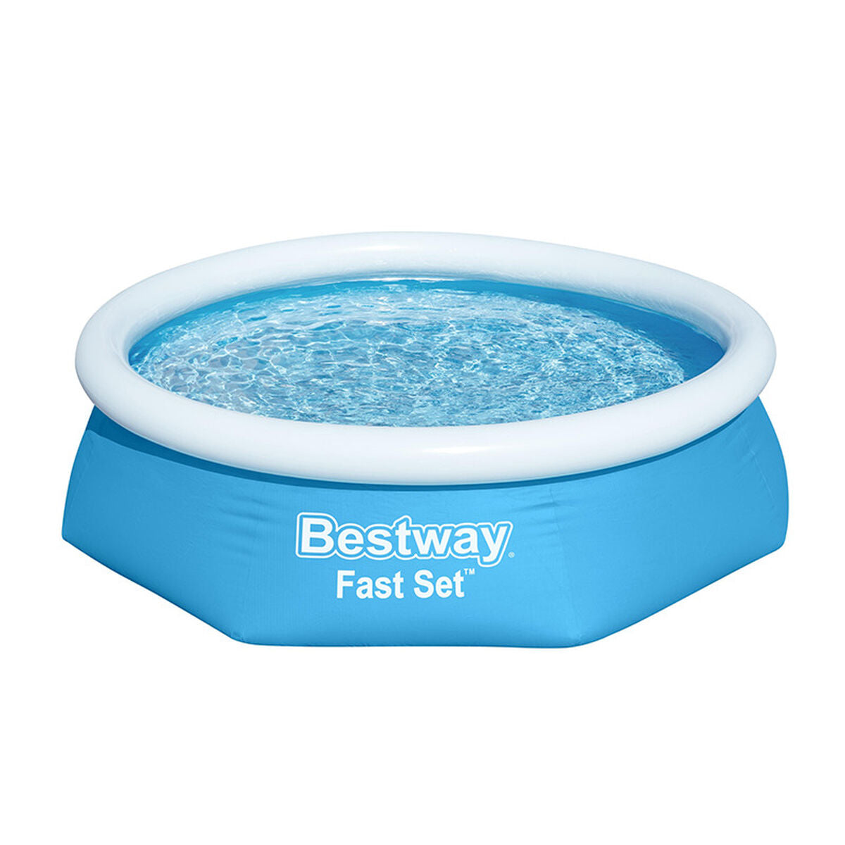 Bestway Piscine Gonflable Adulte Anneau avec Purificateur 244x61 cm Jardin 57450