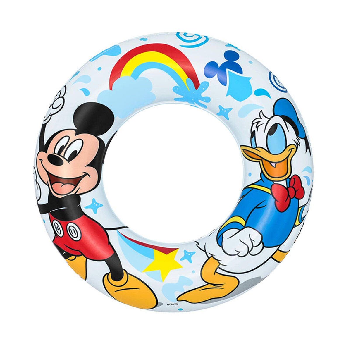 Bestway Bouée Gonflable Disney Mickey & Friends D56 cm +3 à 6 Ans Plage et Piscine 91004
