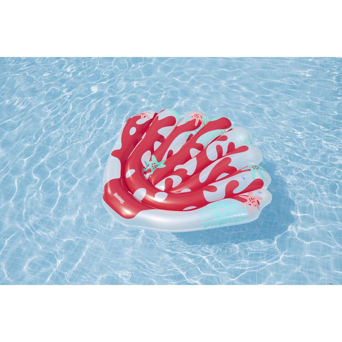 Bestway Matelas Gonflable Coral 186x153 cm Plage et Piscine 43724