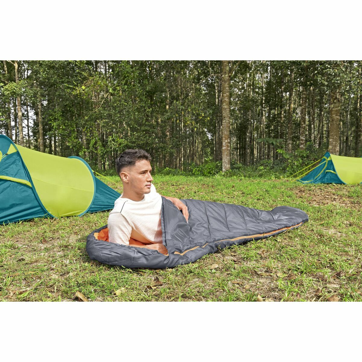 Bestway Sac de Couchage Polyester Température 3-8°C 230x80x60 cm Camping 68103