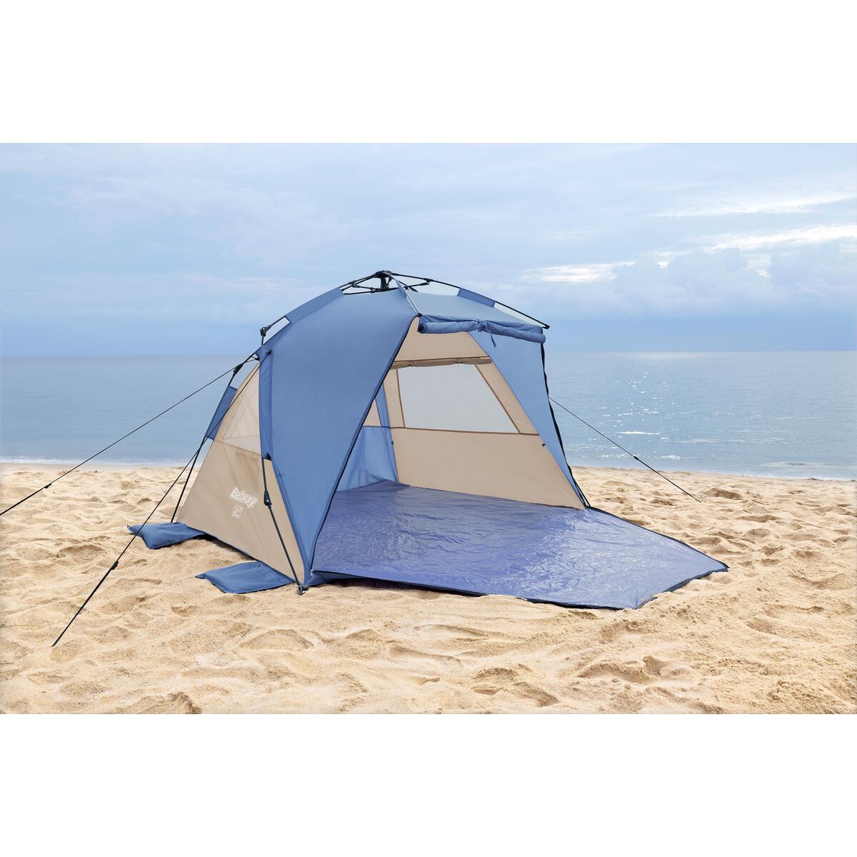 Bestway Tente Polyester Ventilation Avance 107/127x240x125 cm Camping Plage 68144