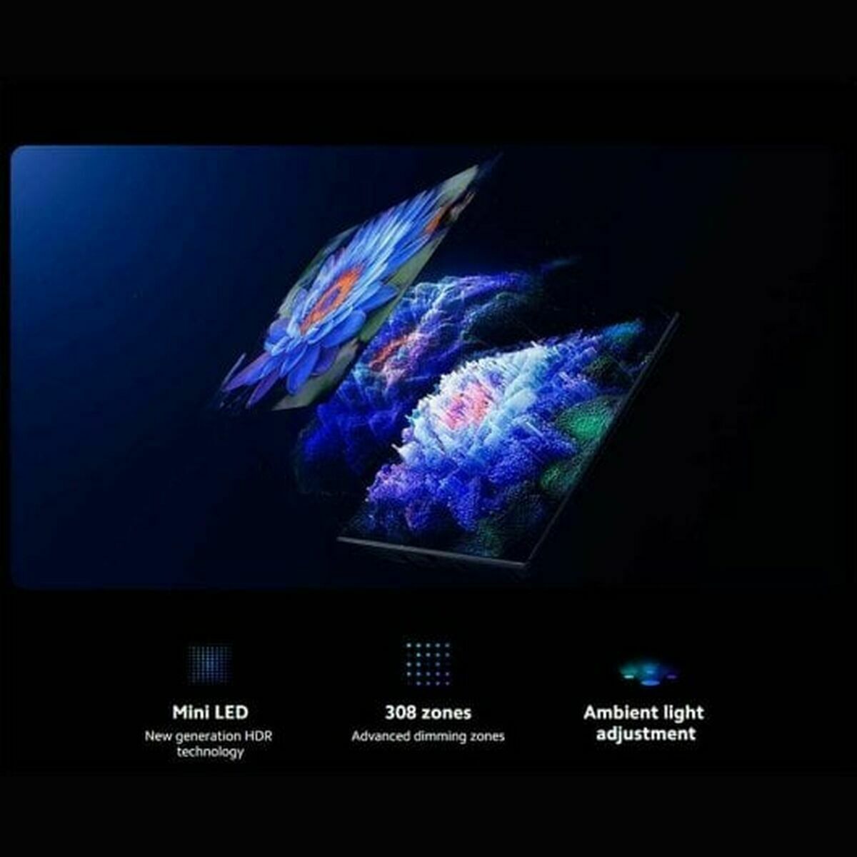 TV intelligente Xiaomi MINILED 2025 LED 4K Ultra HD 75"