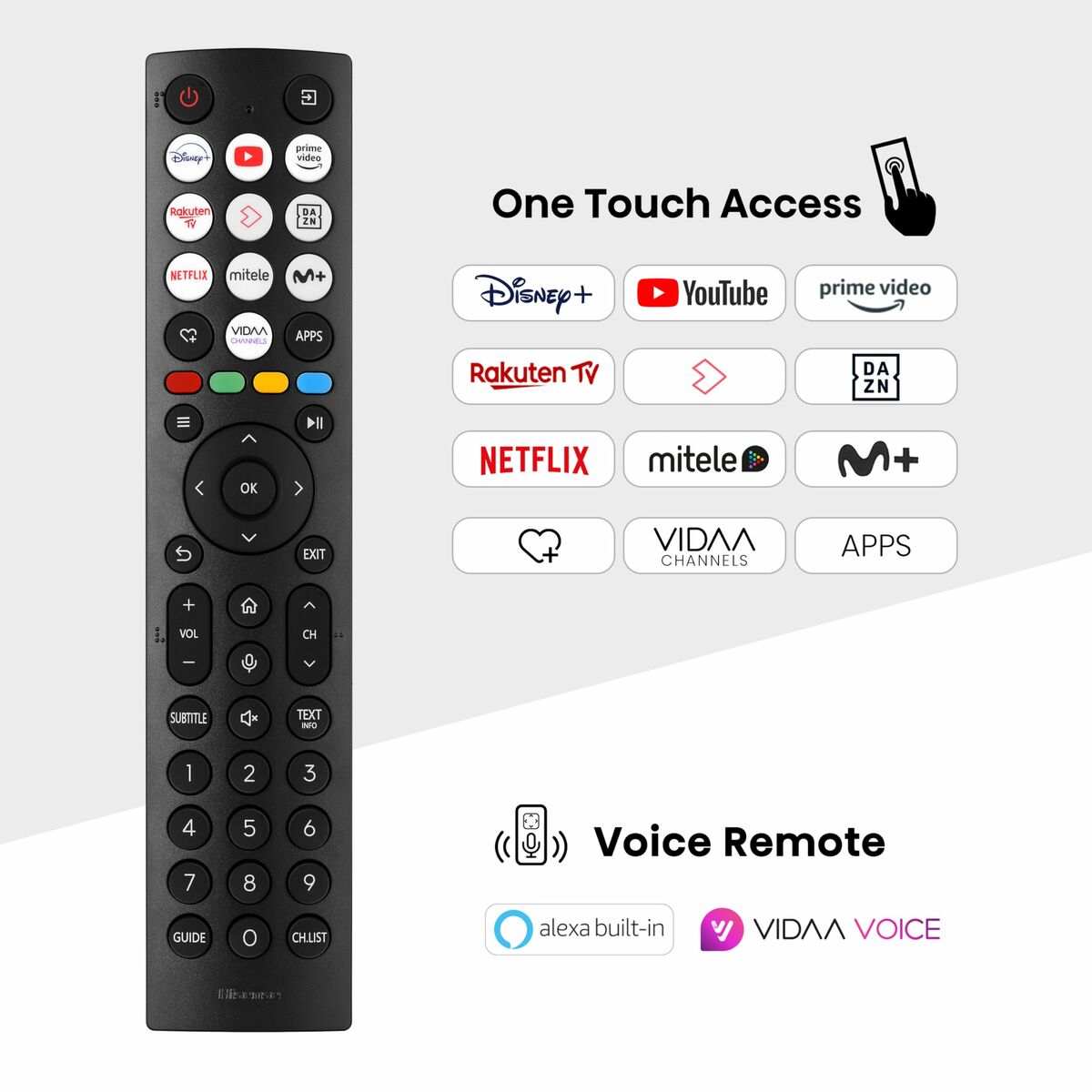 TV intelligente Hisense 100E7NQ     100 100" 4K Ultra HD LED HDR QLED Noir