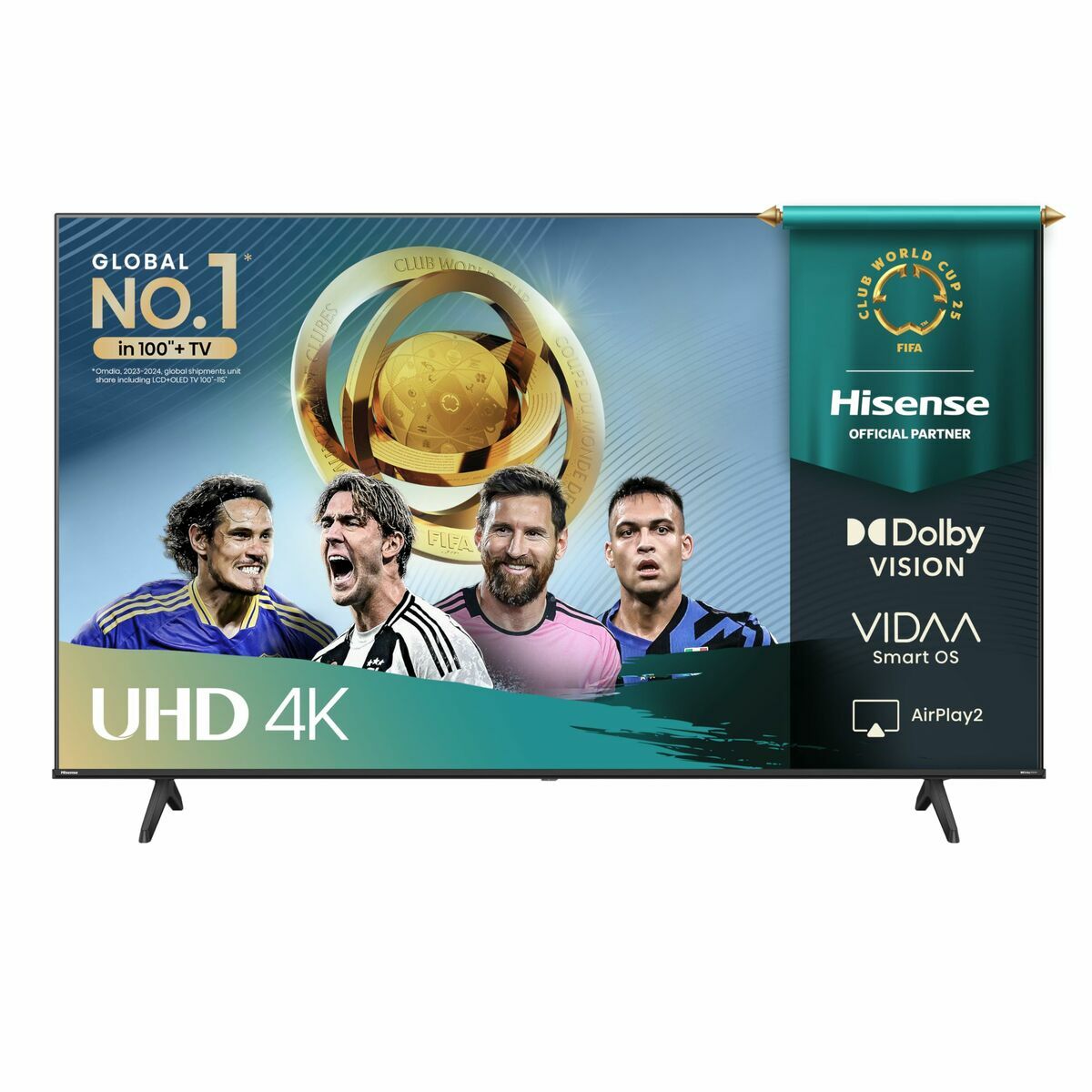 TV intelligente Hisense 50A6Q        50 50" 4K Ultra HD LED HDR D-LED