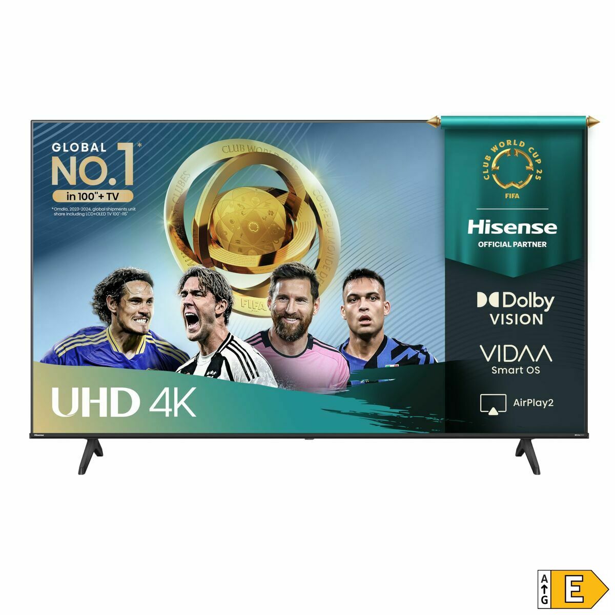 TV intelligente Hisense 50A6Q        50 50" 4K Ultra HD LED HDR D-LED