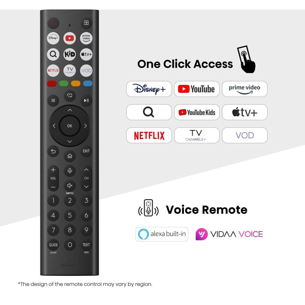 TV intelligente Hisense 50E77Q       50 50" 4K Ultra HD HDR QLED