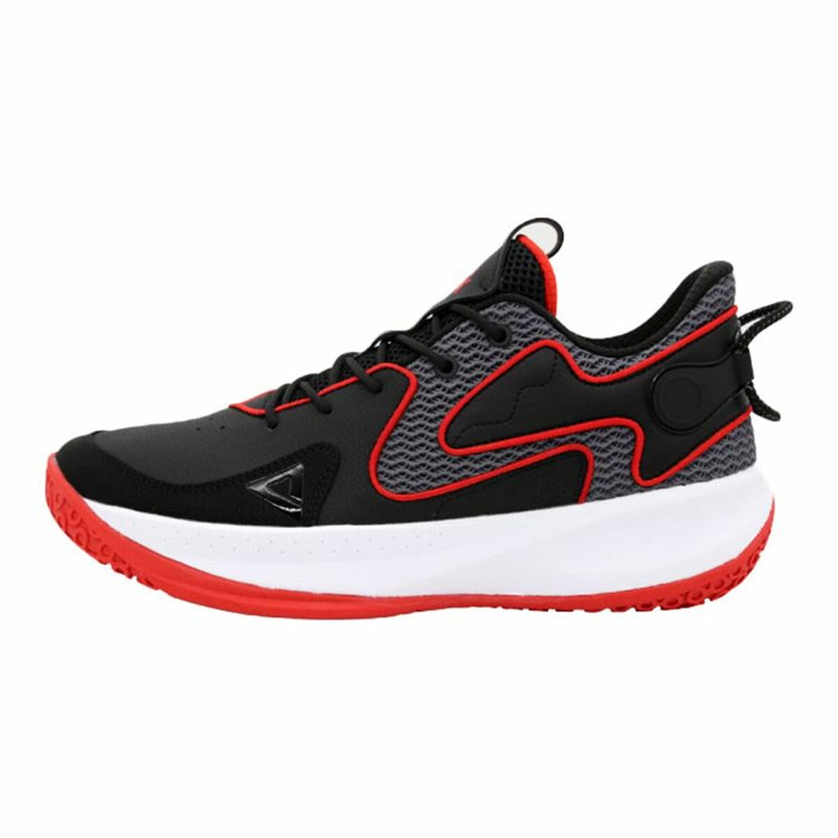Chaussures de Basket-Ball pour Adultes Peak Game 3 Noir Rouge