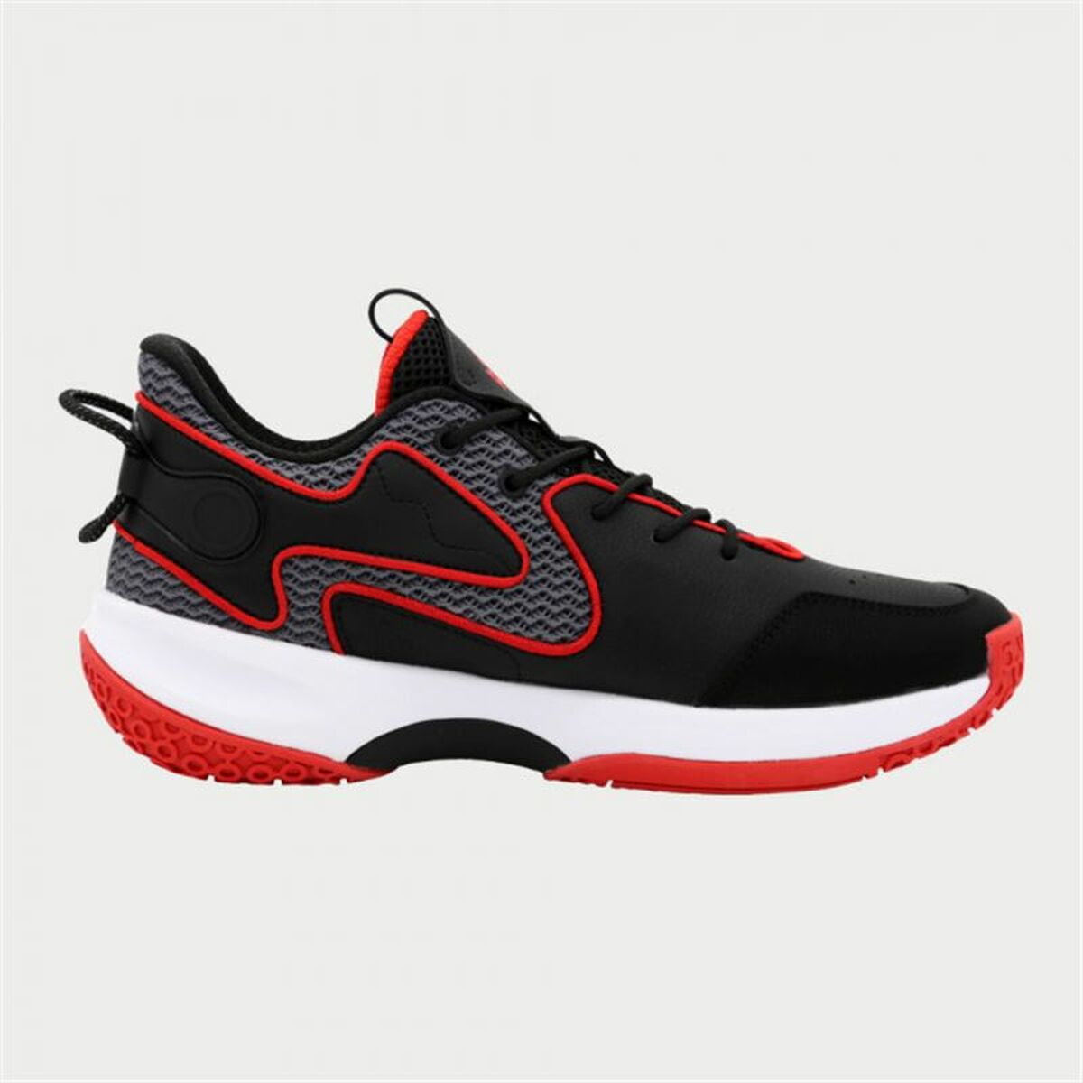 Chaussures de Basket-Ball pour Adultes Peak Game 3 Noir Rouge