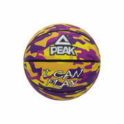 Ballon de basket Peak Peak Camo Ball Jaune Violet (Taille 5)