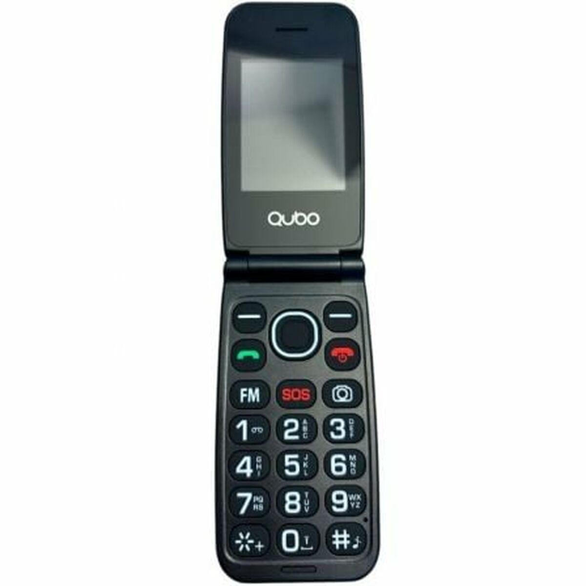 Téléphone portable pour personnes âgées Qubo NEONWBK 4G Noir