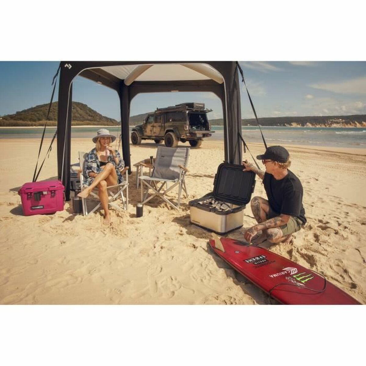 Glacière Dometic Patrol Rose 19 L 53 x 37,4 x 39,5 cm