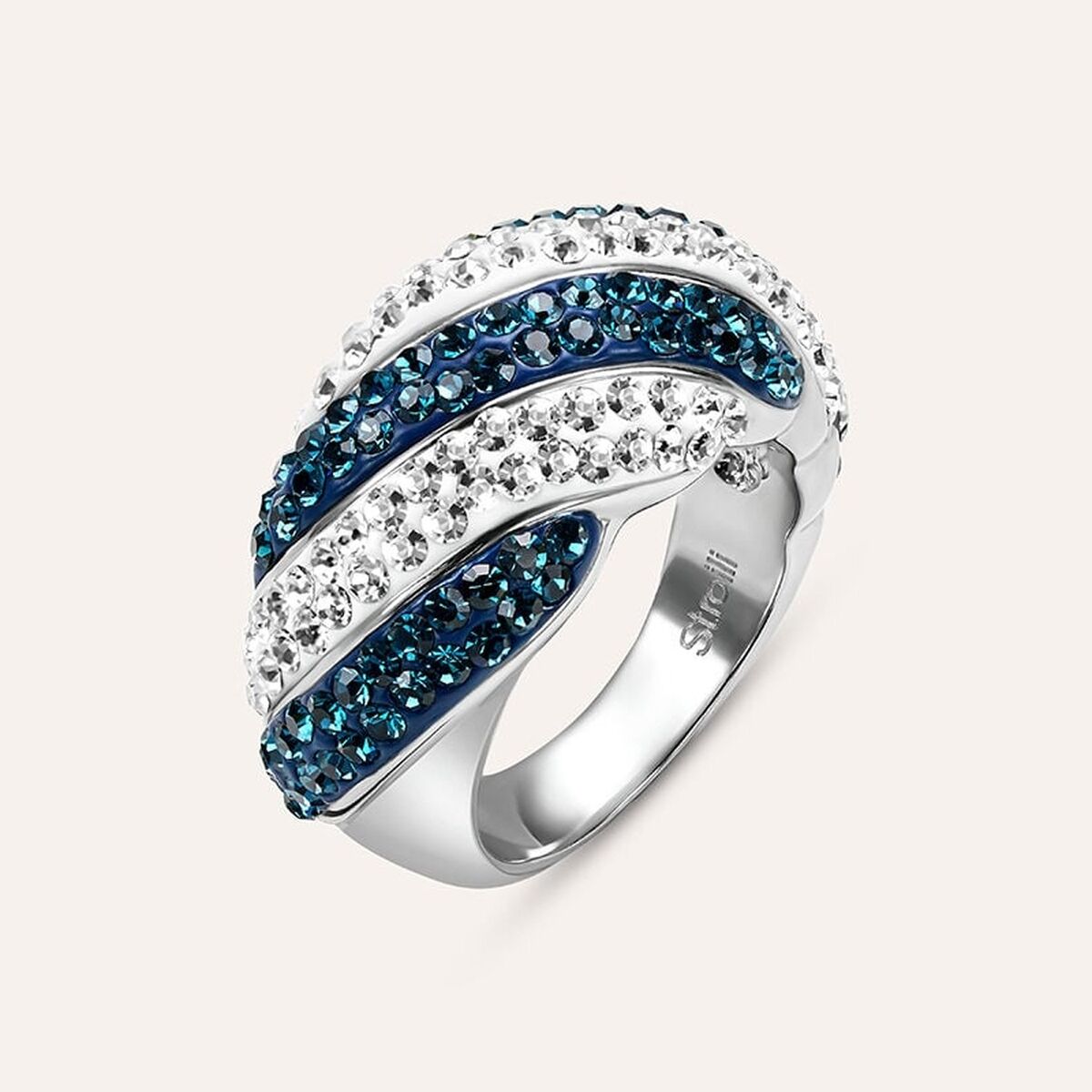 Bague Femme Stroili 1694735 Argenté Bleu