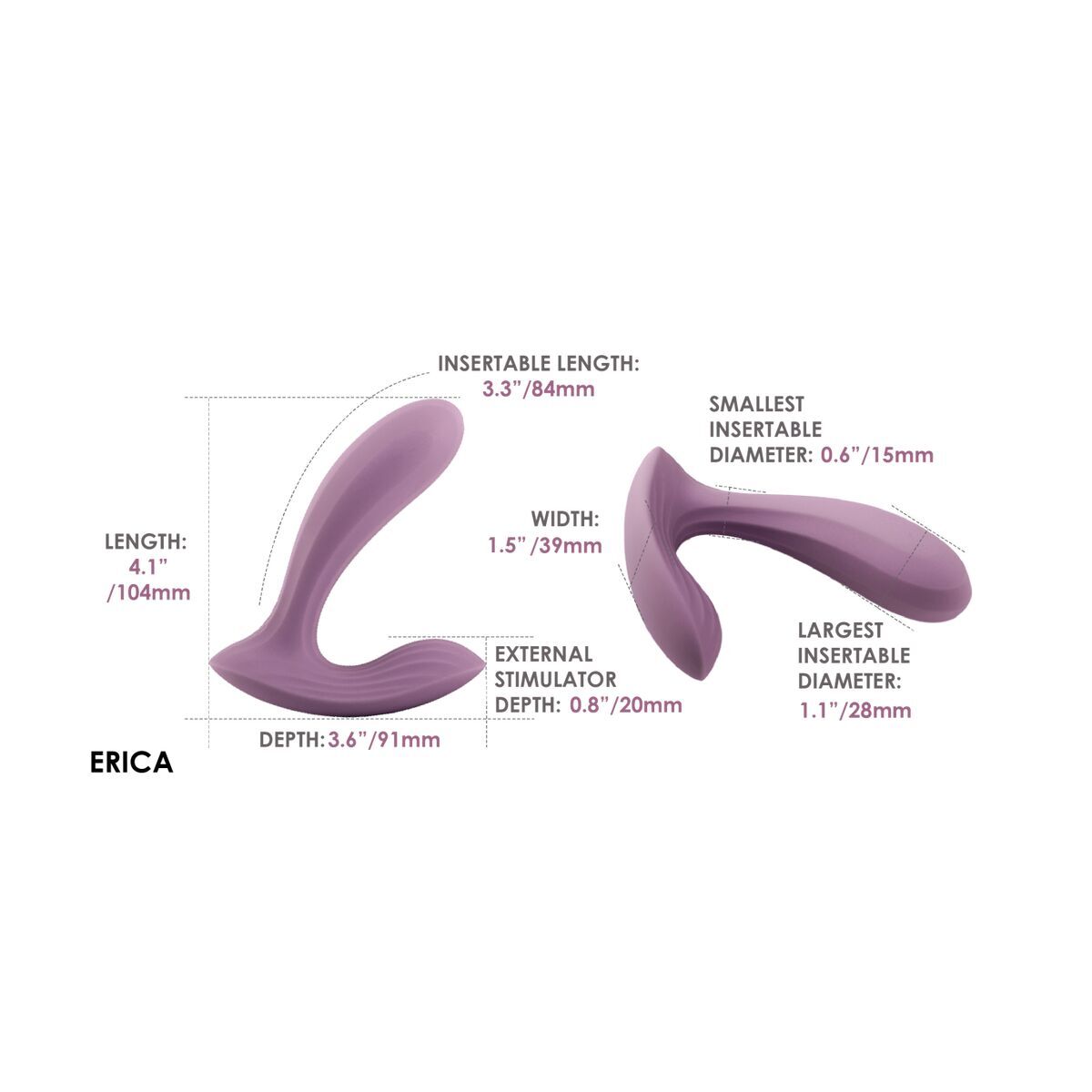 Plug Anal S Pleasures Rose (8,3 cm)