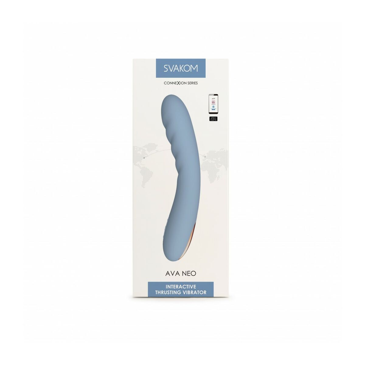 Vibrateur G-Spot Svakom Bleu