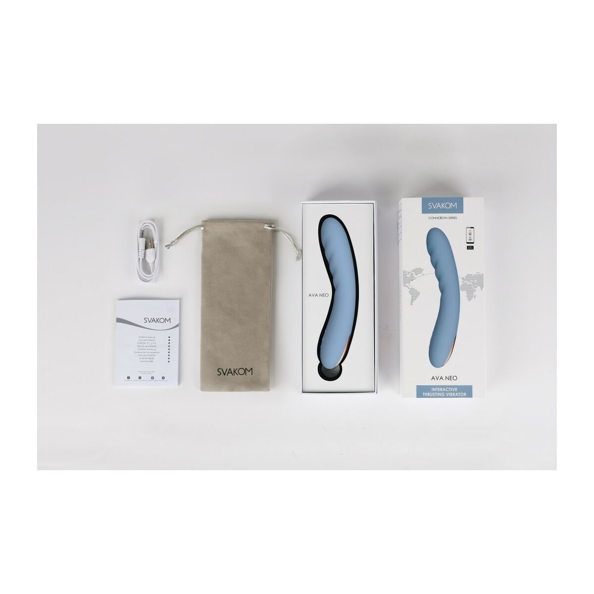 Vibrateur G-Spot Svakom Bleu