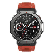 Montre intelligente Amazfit T-REX 3 47 mm 1,5" Noir Rouge Orange