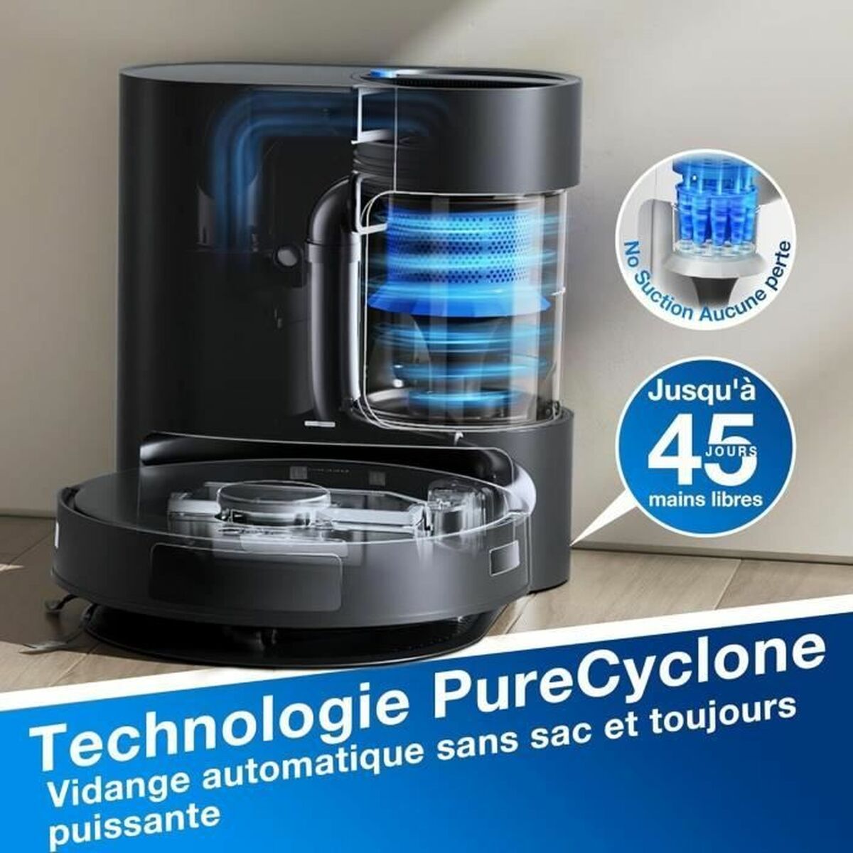 Aspirateur robot ECOVACS Deebot N20 Pro PLUS