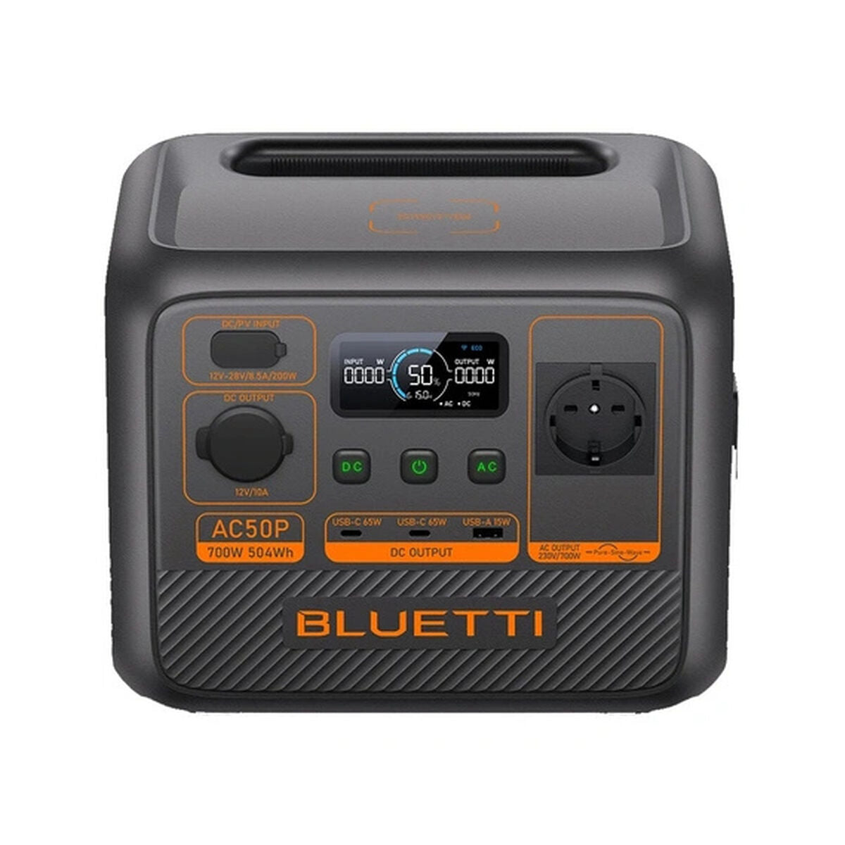 Système d'Alimentation Sans Interruption Interactif Bluetti P-AC50P-EU-GY-BL-010