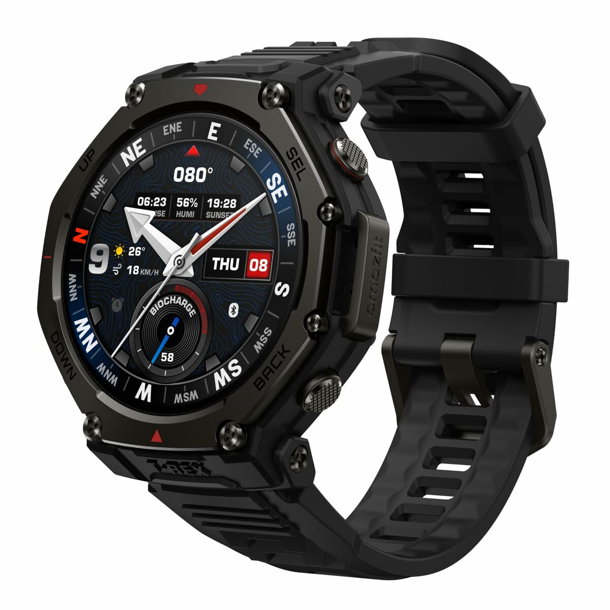 Montre intelligente Amazfit W2443EU1N Noir 1,5"