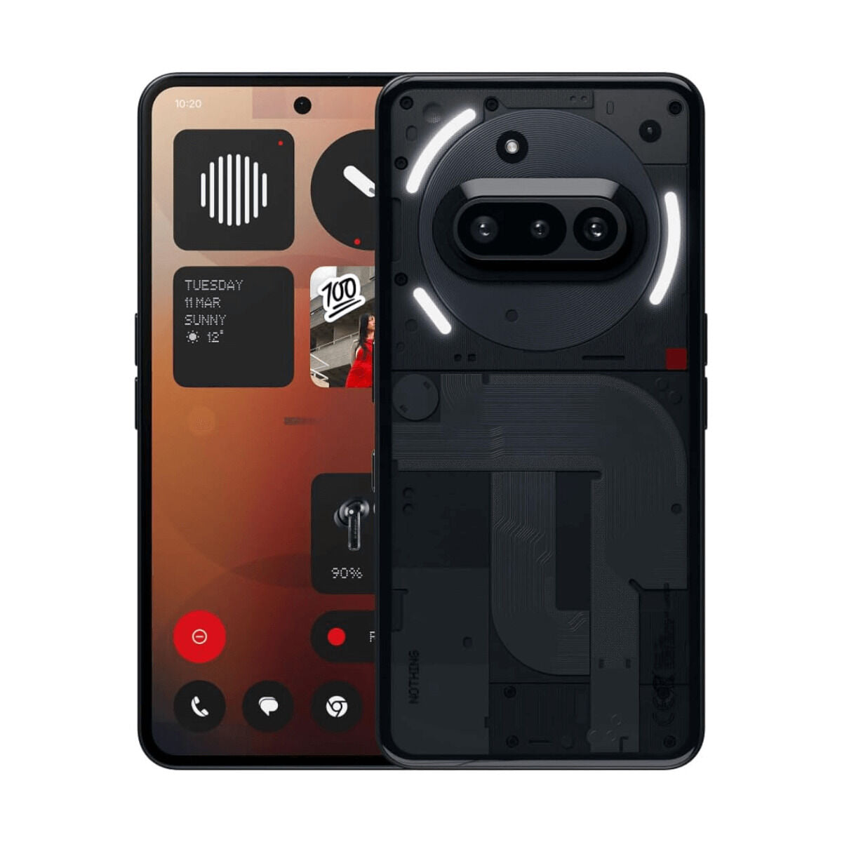 Smartphone Nothing A059 6,77" Octa Core 8 GB RAM 128 GB Noir