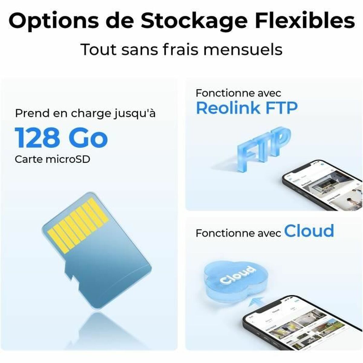 Camescope de surveillance Reolink