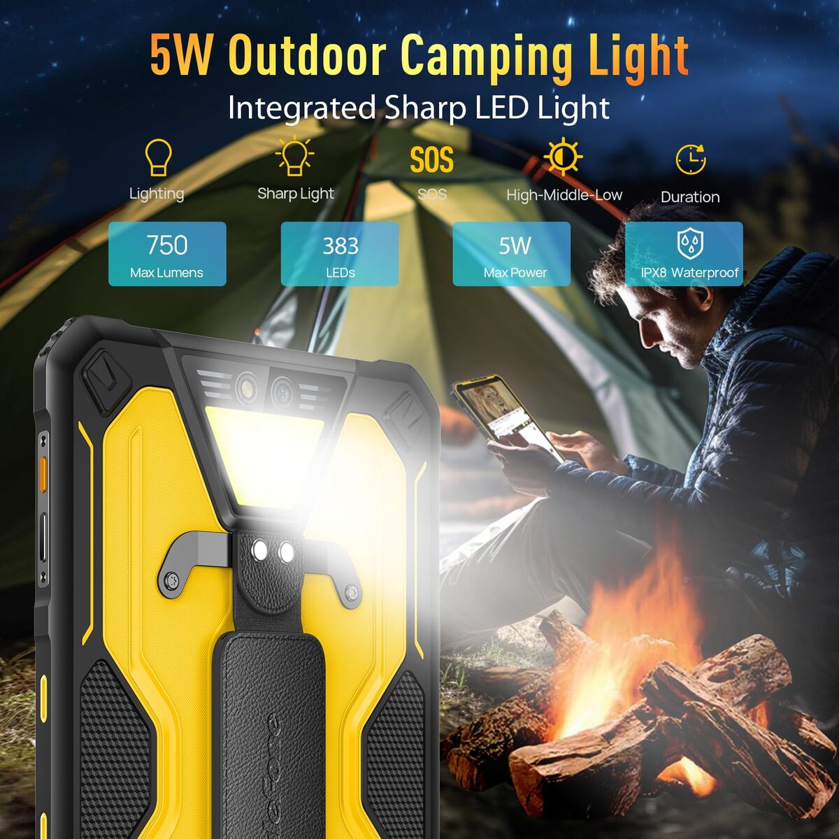 Smartphone Ulefone ARMOR X32 6 GB RAM 128 GB Orange