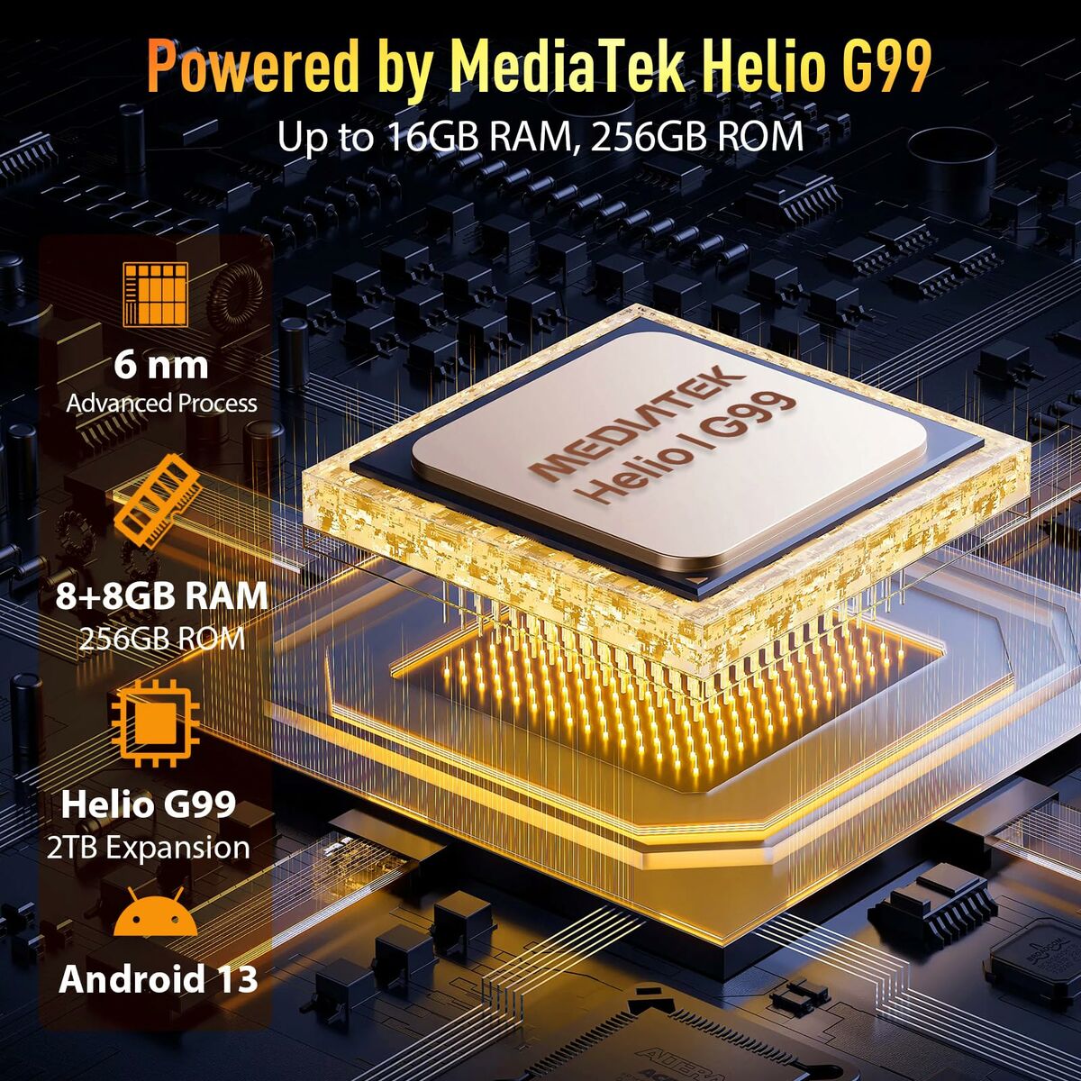 Smartphone Ulefone ARMOR X32 6 GB RAM 128 GB Orange