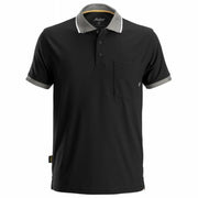 Polo à manches courtes homme Snickers Workwear Noir