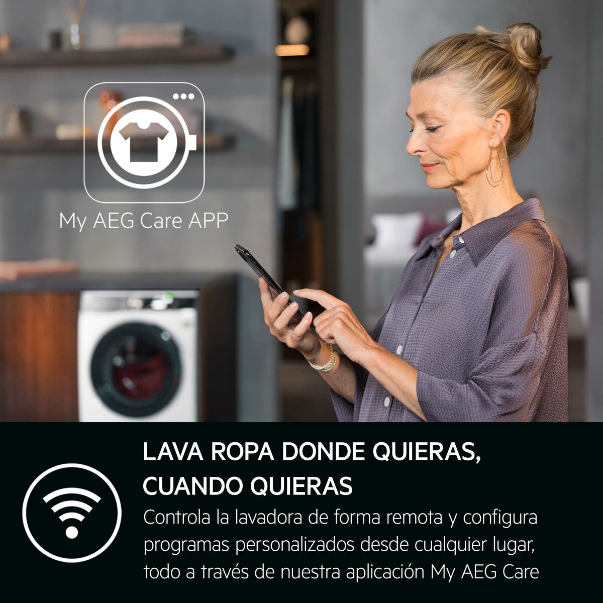 Laveuse - Sécheuse AEG LWR7316O4Q 1600 rpm 10 kg 5 kg