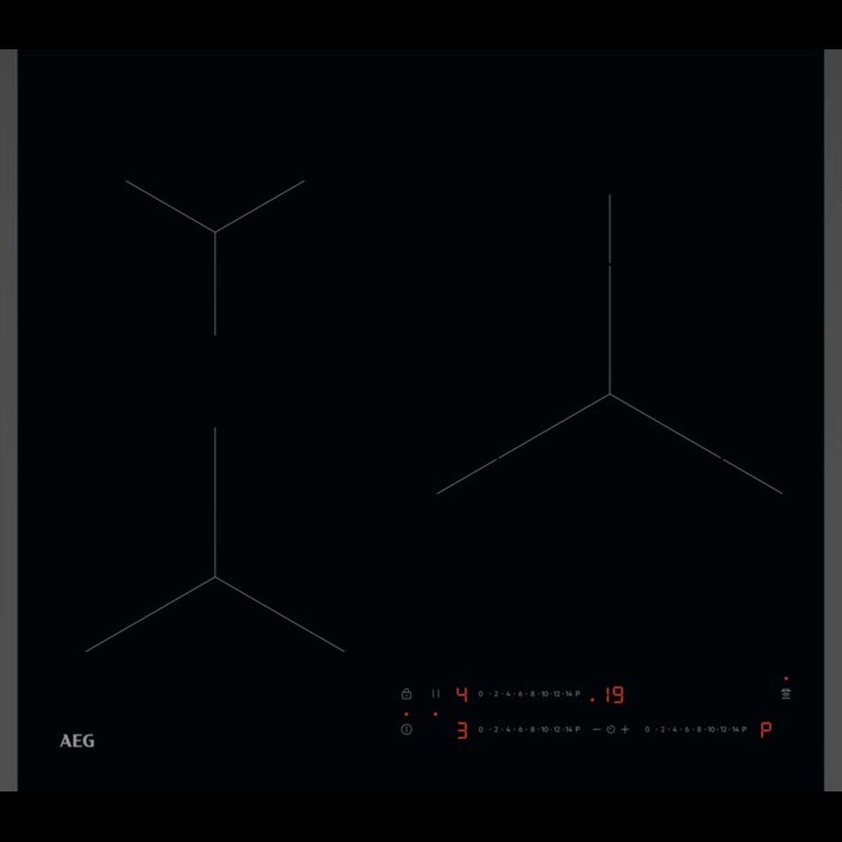 Plaque à Induction AEG TO63IV00FB 7350 W