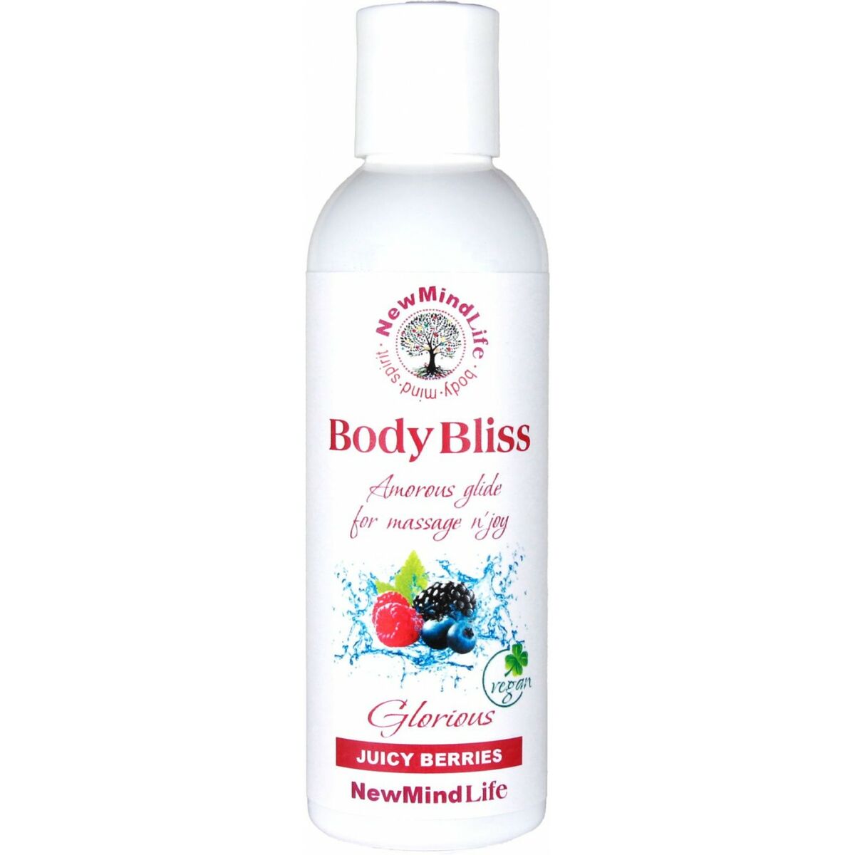 Lubrifiant Nature Body 100 ml Fruits rouges