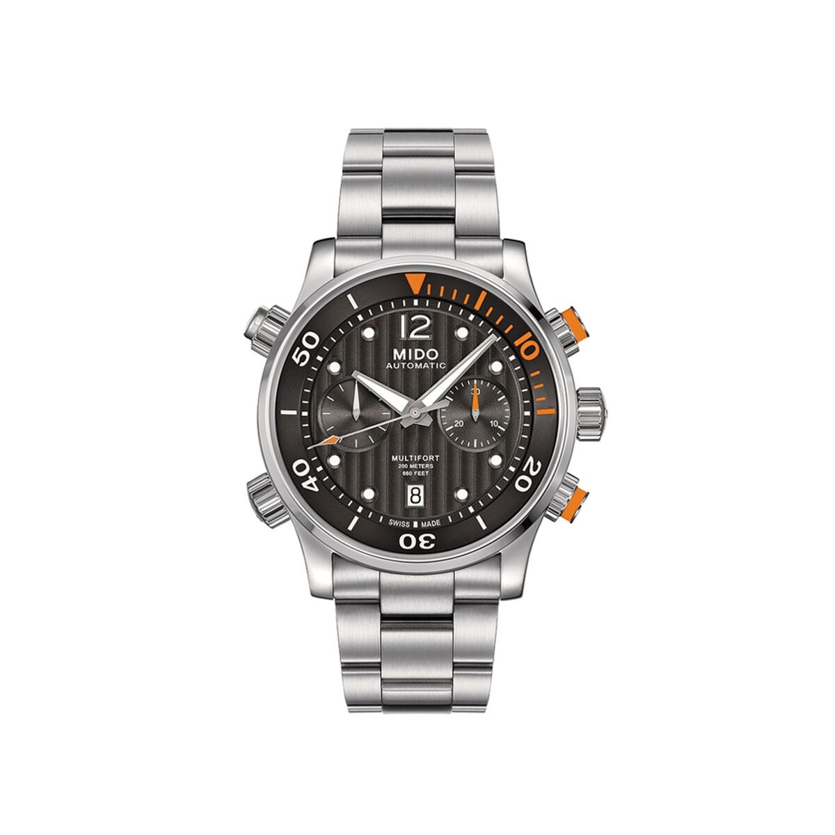 Montre Homme Mido MULTIFORT TWO CROWNS (Ø 44 mm)