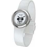 Montre Unisexe Hip Hop MICKEY METAL WHITE Blanc (Ø 32 mm)