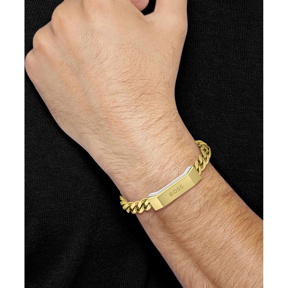 Bracelet Homme Hugo Boss 1580318M Acier inoxydable 19 cm