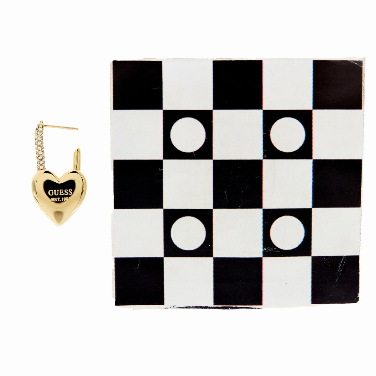 Boucles d´oreilles Femme Guess JUBE04203JWYG 1,5 cm