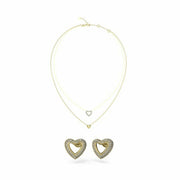 Ensemble Collier et Boucles d'oreille Femmes Guess JUBS05076JWYGT-U Doré