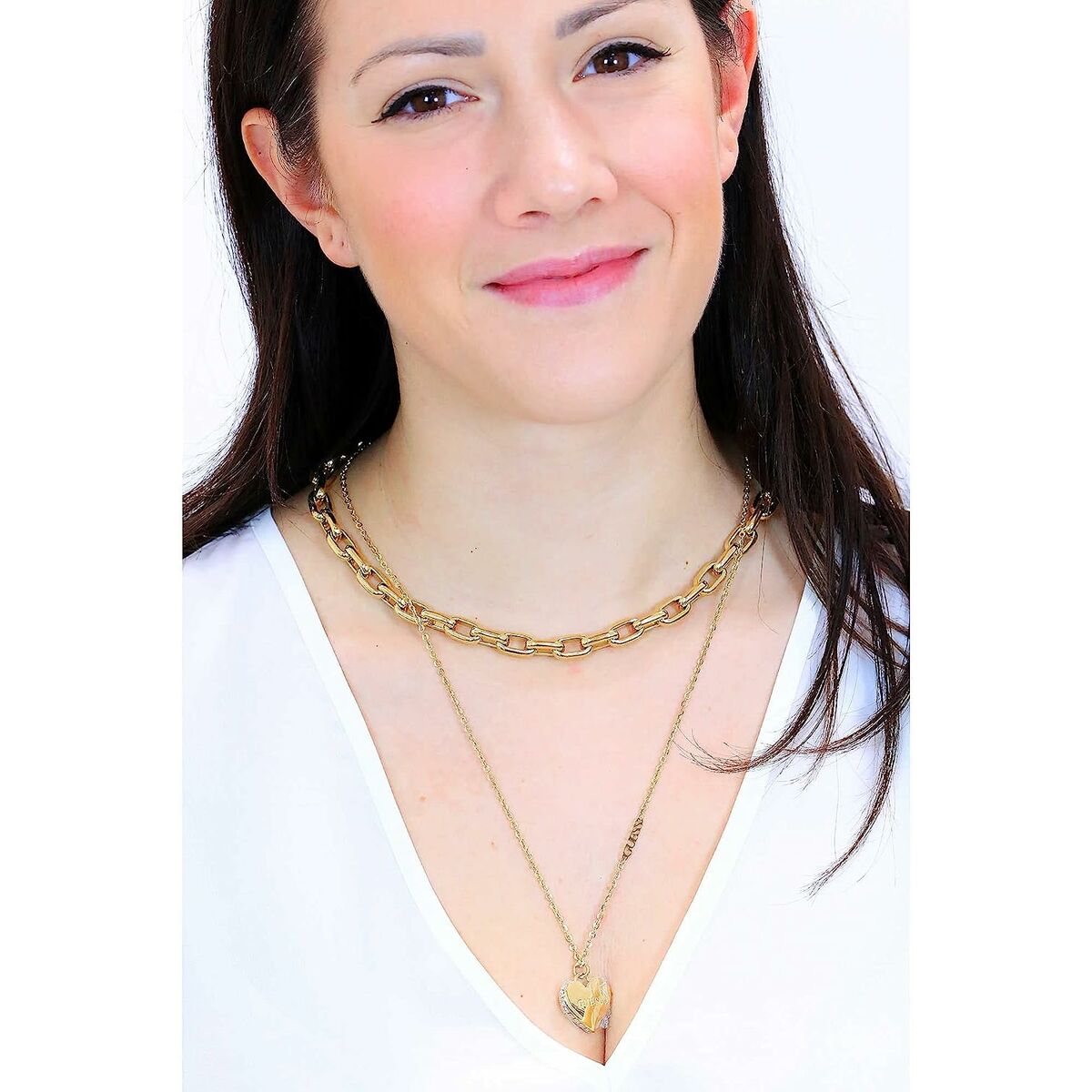 Collier Femme Guess JUBN02227JWYGT-U 45 cm