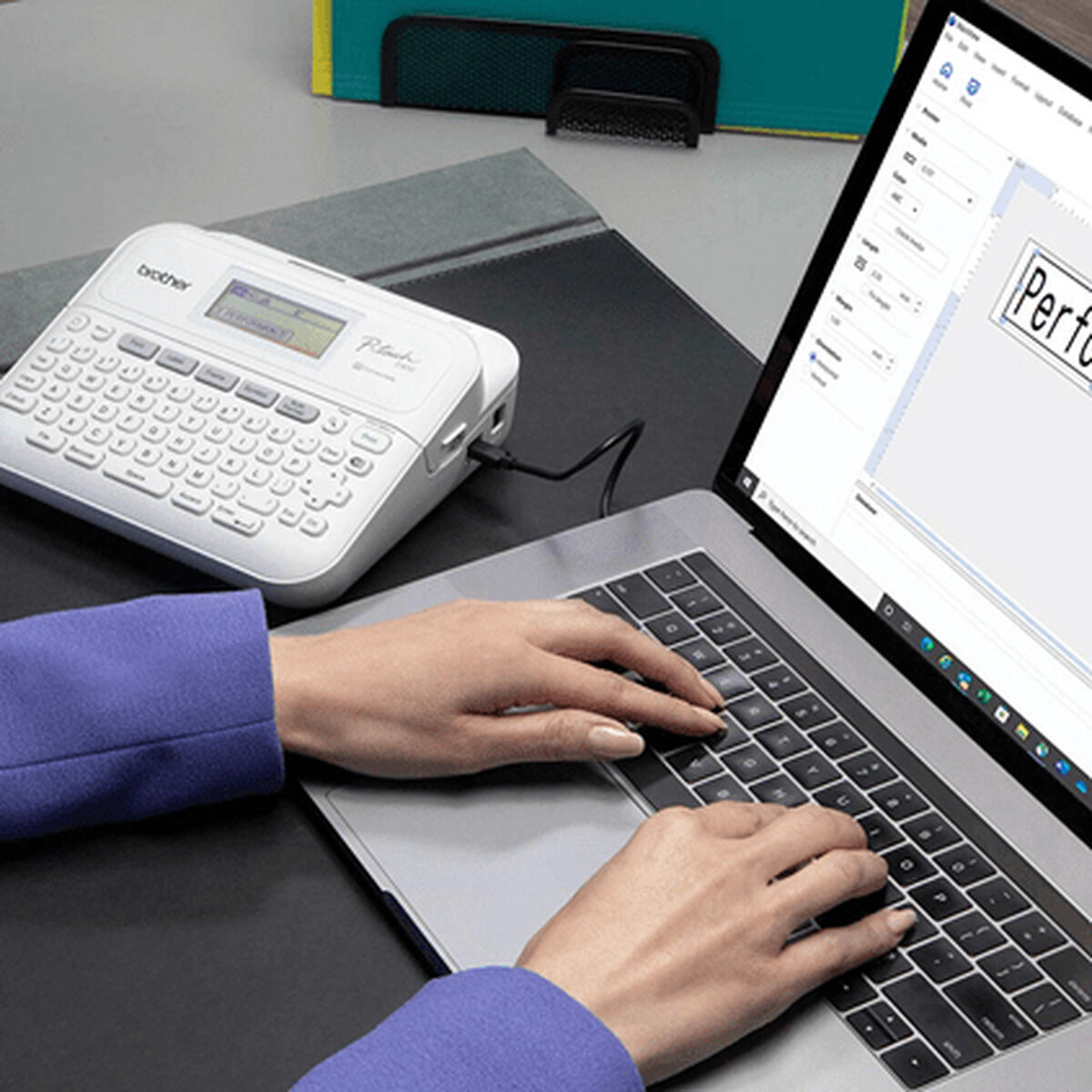 Imprimante pour Etiquettes Brother PTD410UR1