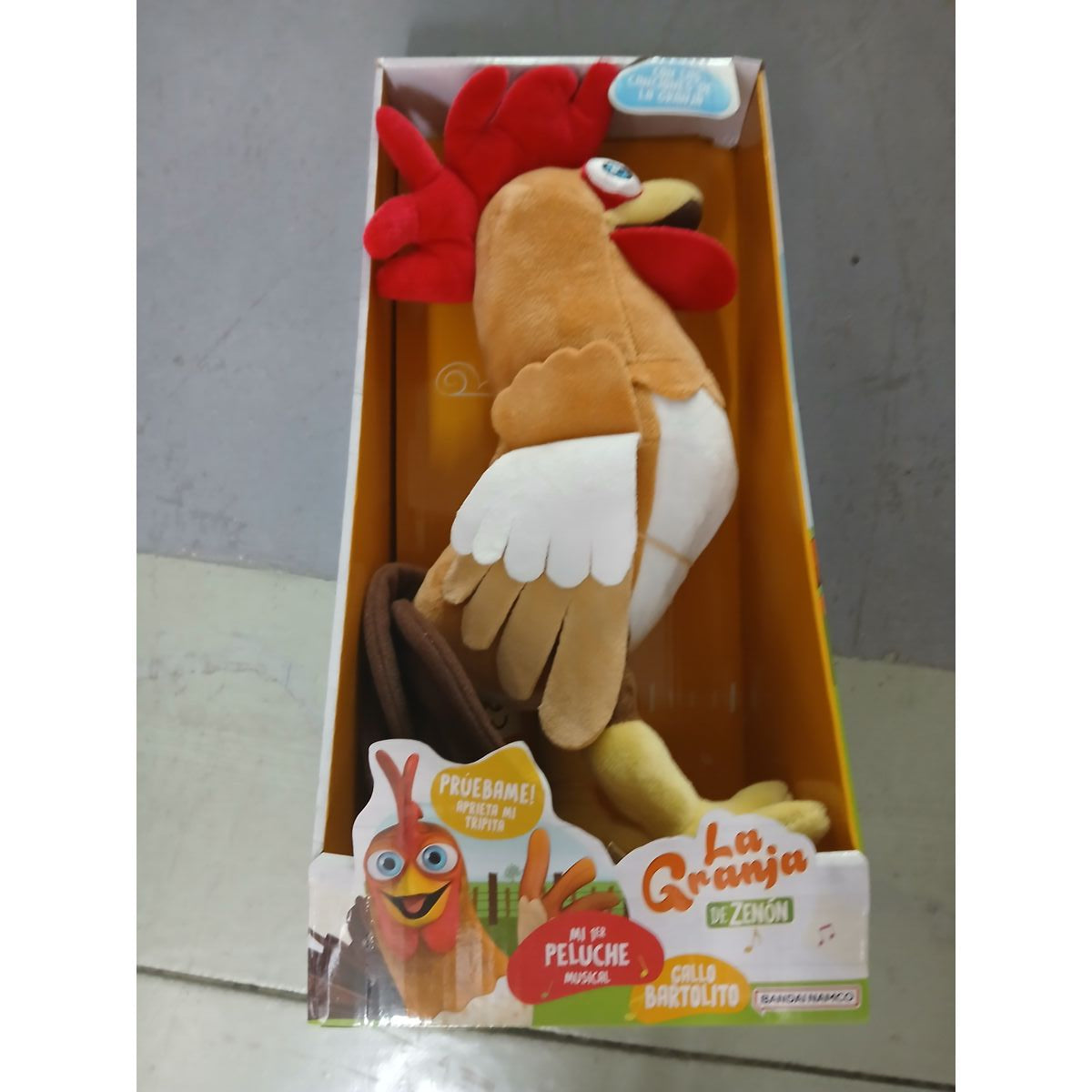 Peluche sonore Bandai 80004 13 x 17 x 34 cm (ES) (13 x 17 x 34 cm)