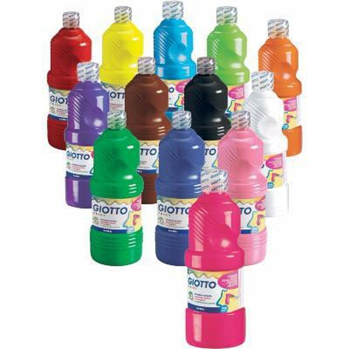 Gouache Giotto   Blanc 500 ml (6 Unités)