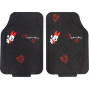 Set de tapis de voitures Minnie Mouse CZ10901 Noir