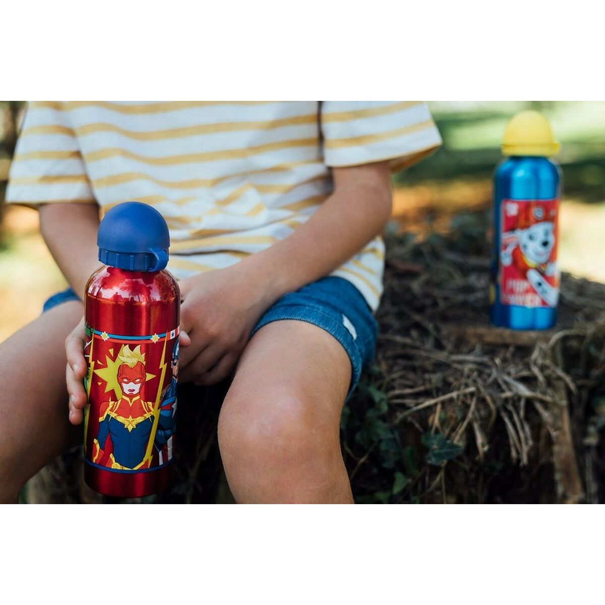 Bouteille d'eau The Avengers CZ11259 Rouge 530 ml Aluminium