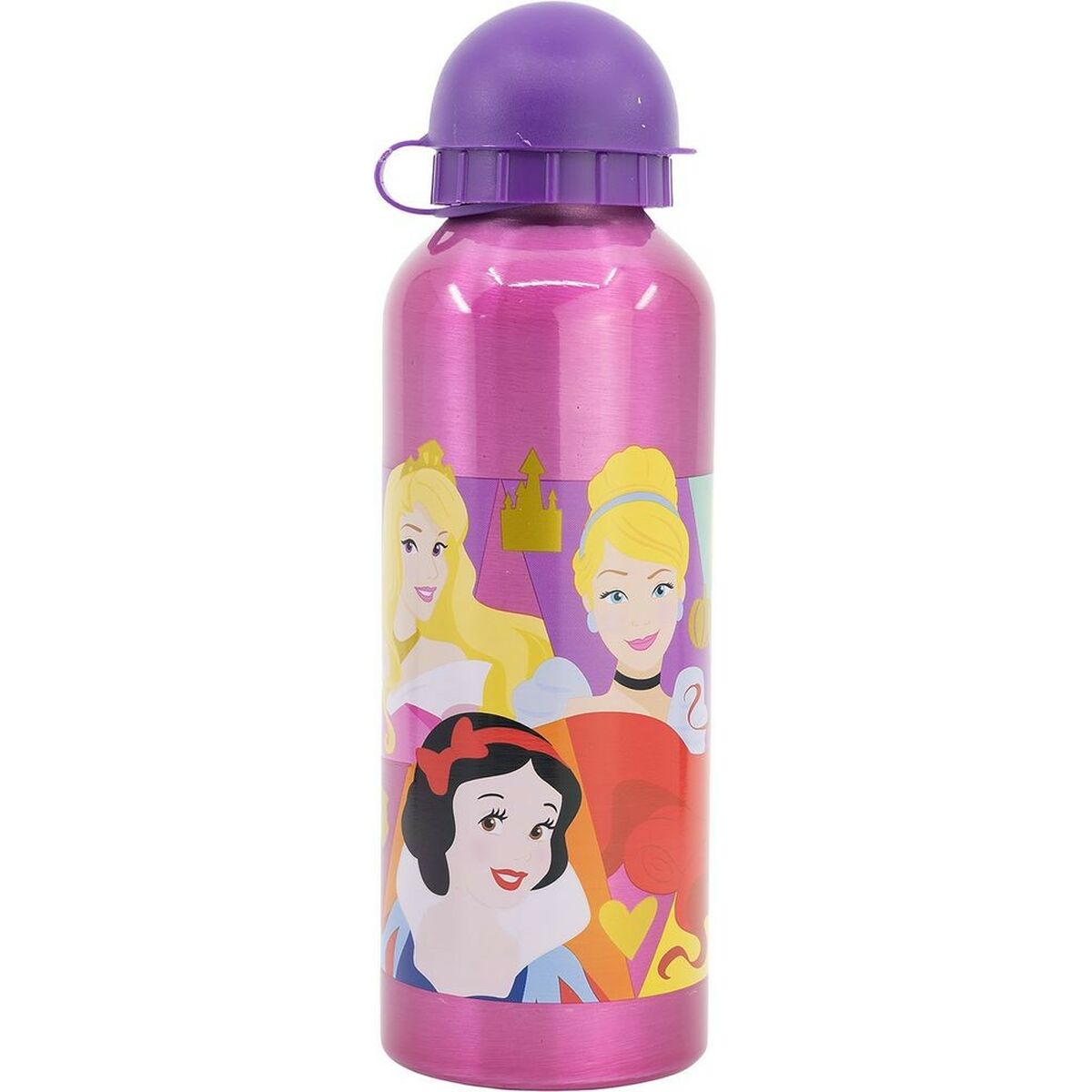 Bouteille d'eau Disney Princess CZ11260 530 ml Rose Aluminium