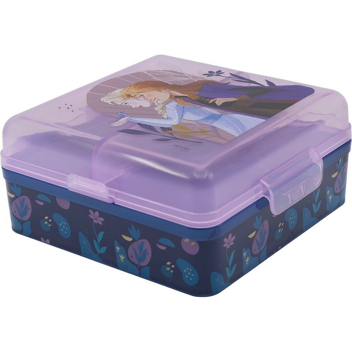 Gamelle à Compartiments Frozen CZ11273 Multicouleur Plastique