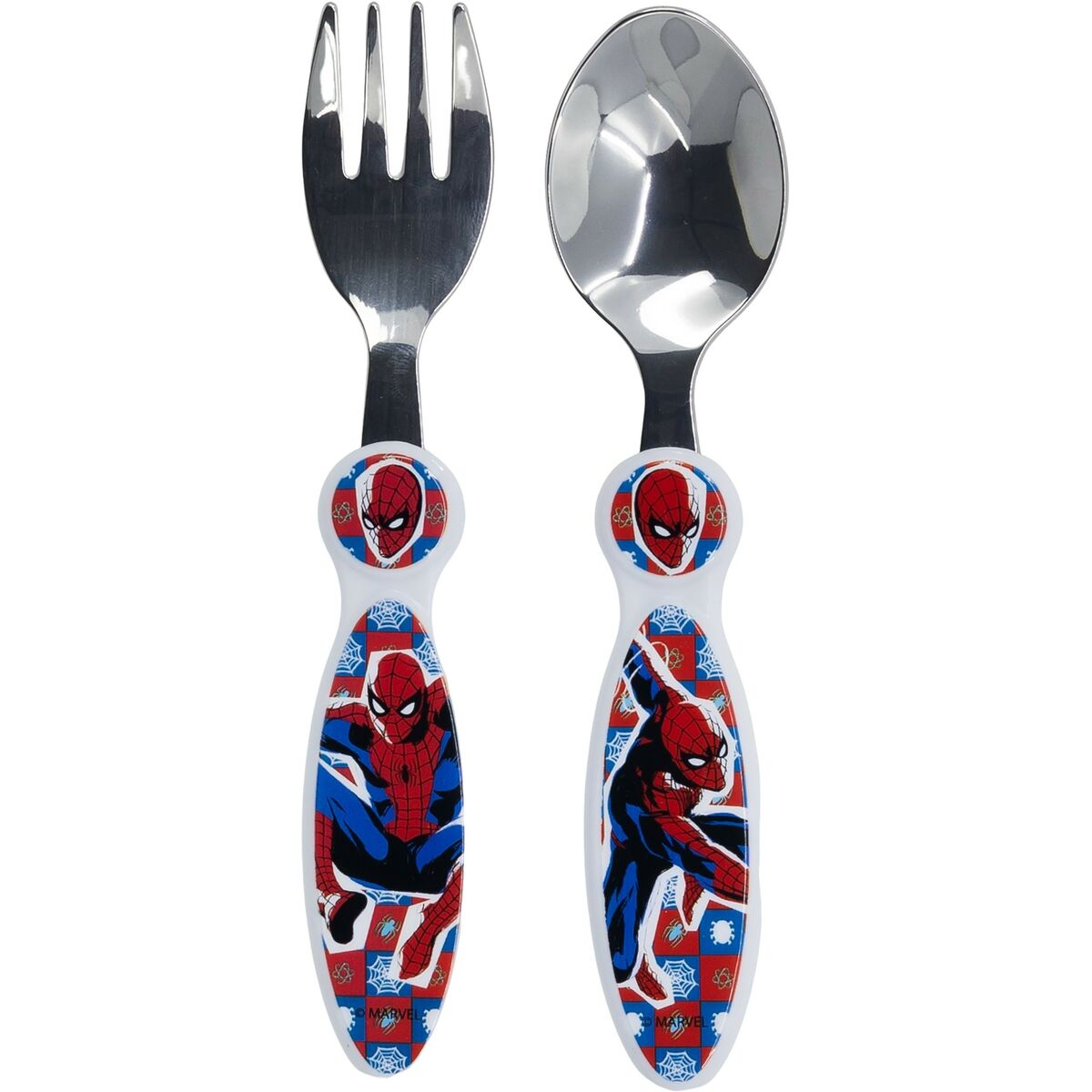 Set de couverts Spider-Man CZ11342 Acier inoxydable Multicouleur 2 Pièces