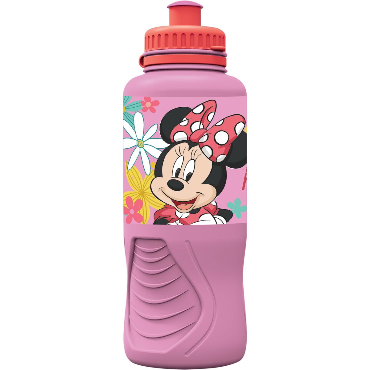 Bidon Minnie Mouse CZ11353 430 ml Rose Plastique