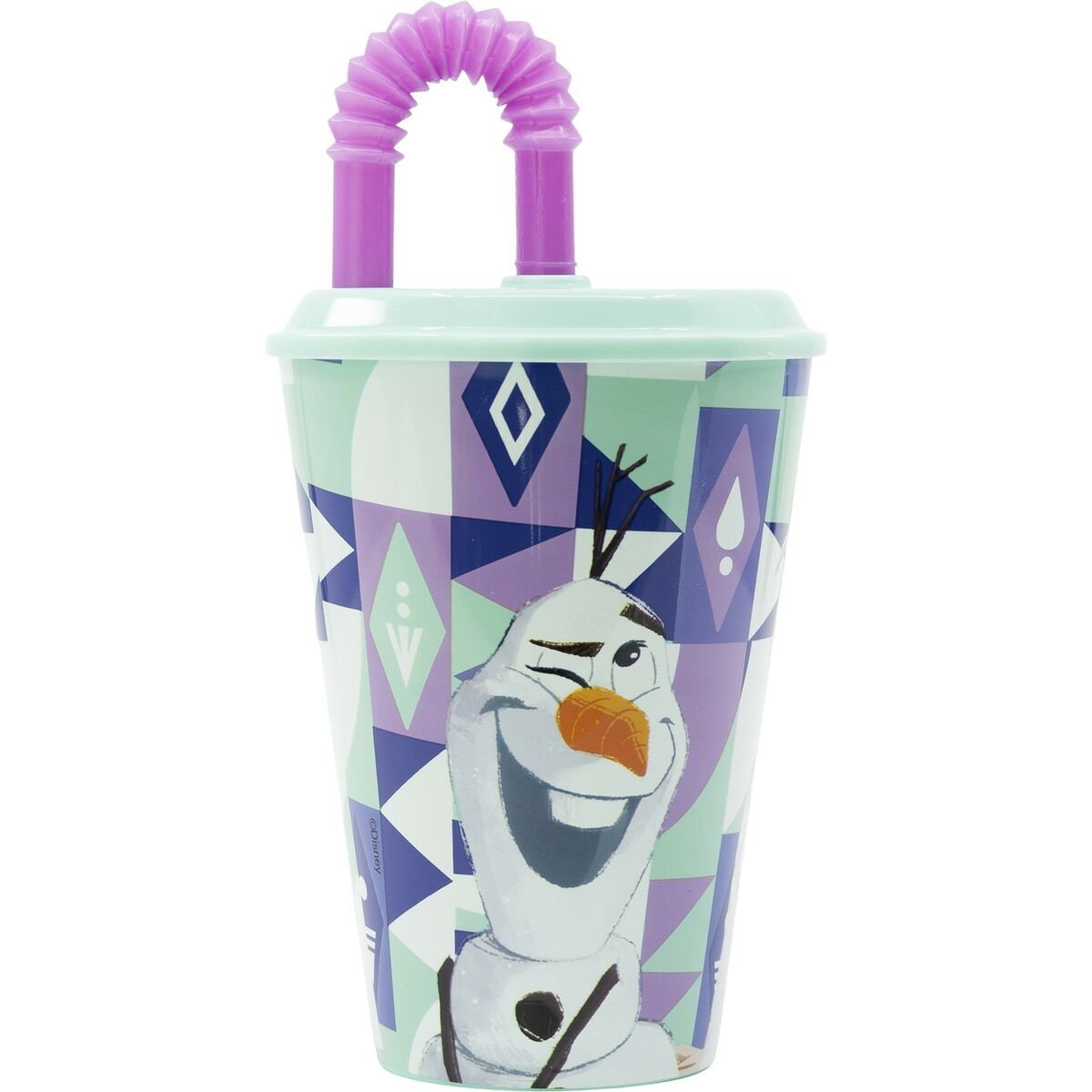 Verre avec Paille Frozen CZ11363 430 ml