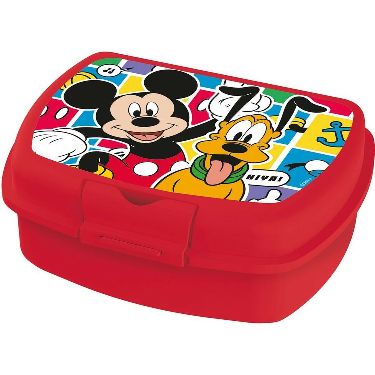 Sac à goûter Mickey Mouse CZ11370 Rouge Plastique
