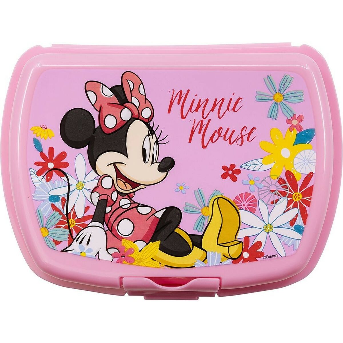 Sac à goûter Minnie Mouse CZ11371 Rose Plastique