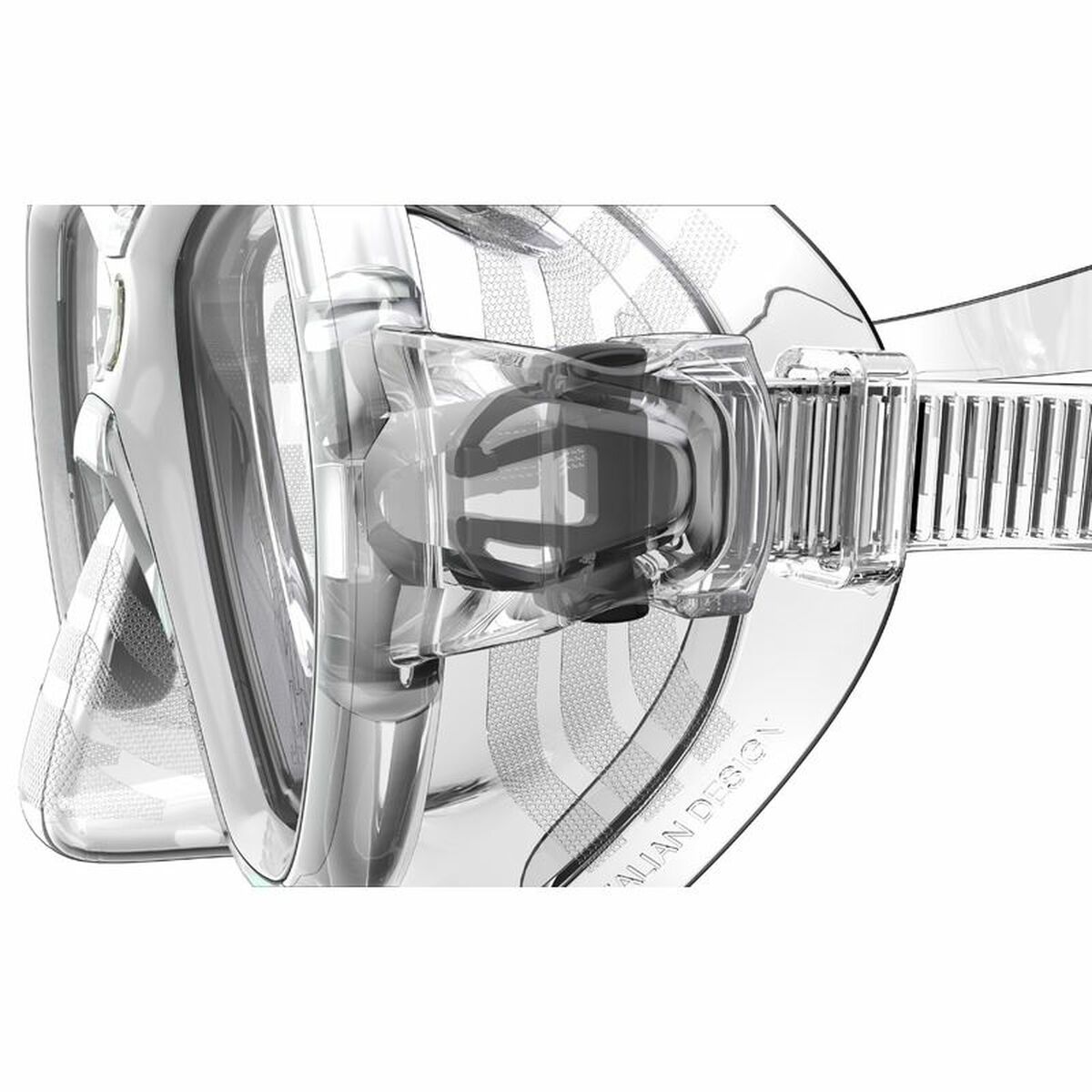 masque de plongée Seac Elba Blanc